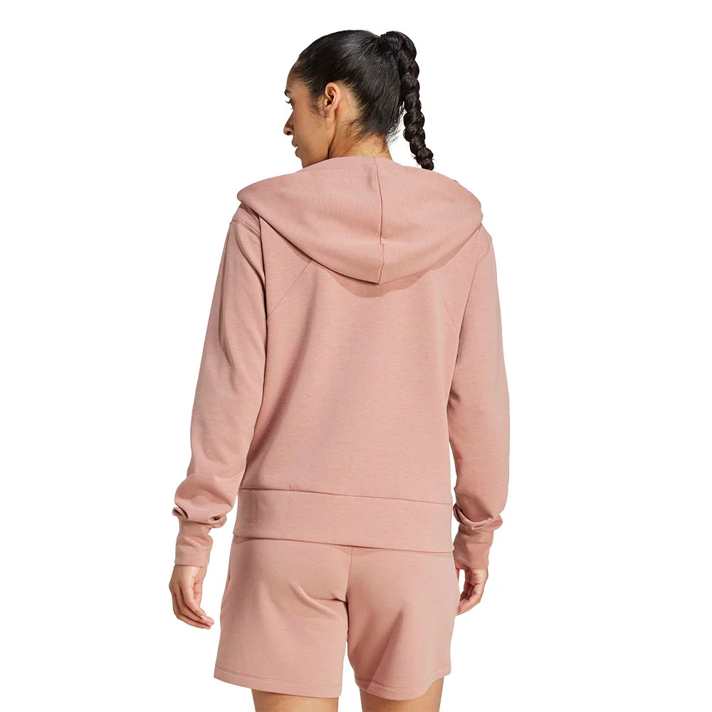 ADIDAS Designed 4 Training Full-Zip Women's Training Hoodie - Orange - 2XL (ASIAN SIZE)