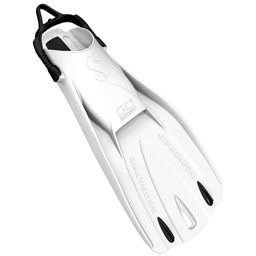 Scubapro Go Sport Fins White - White - L