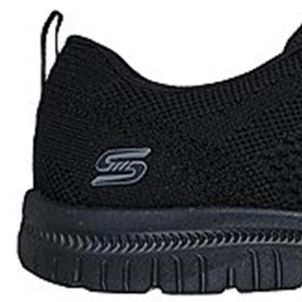 SKECHERS Virtue - Athena Women's Lifestyle Shoes - Black - US 10
