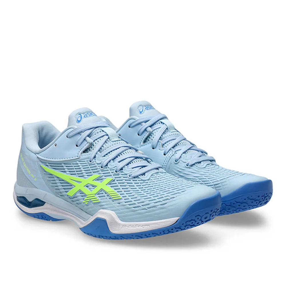 ASICS Court Control FF 3 Women's Indoor Court Shoes - Blue - US 6.5