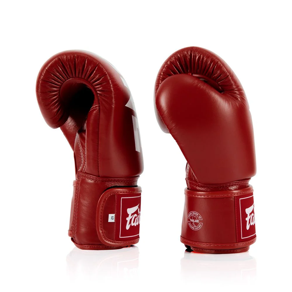 ONE X Fairtex Boxing Gloves - Red - Red - 10 oz