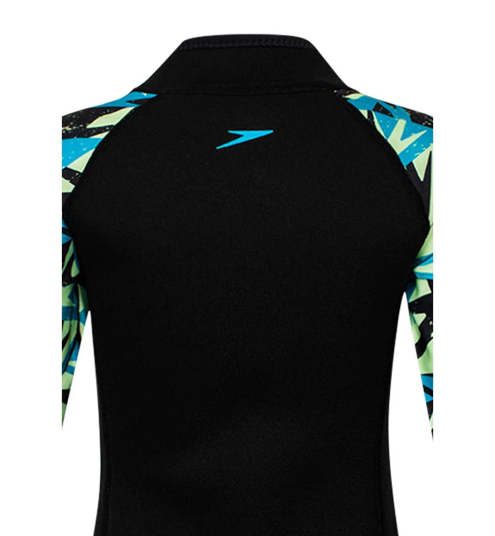 SPEEDO Combofit Boys Rashguard - Black - 10 YEARS