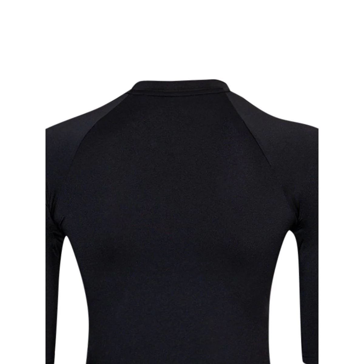 NIKE Swim NESSE740 Girls Rashguard - Black - L (US SIZE)