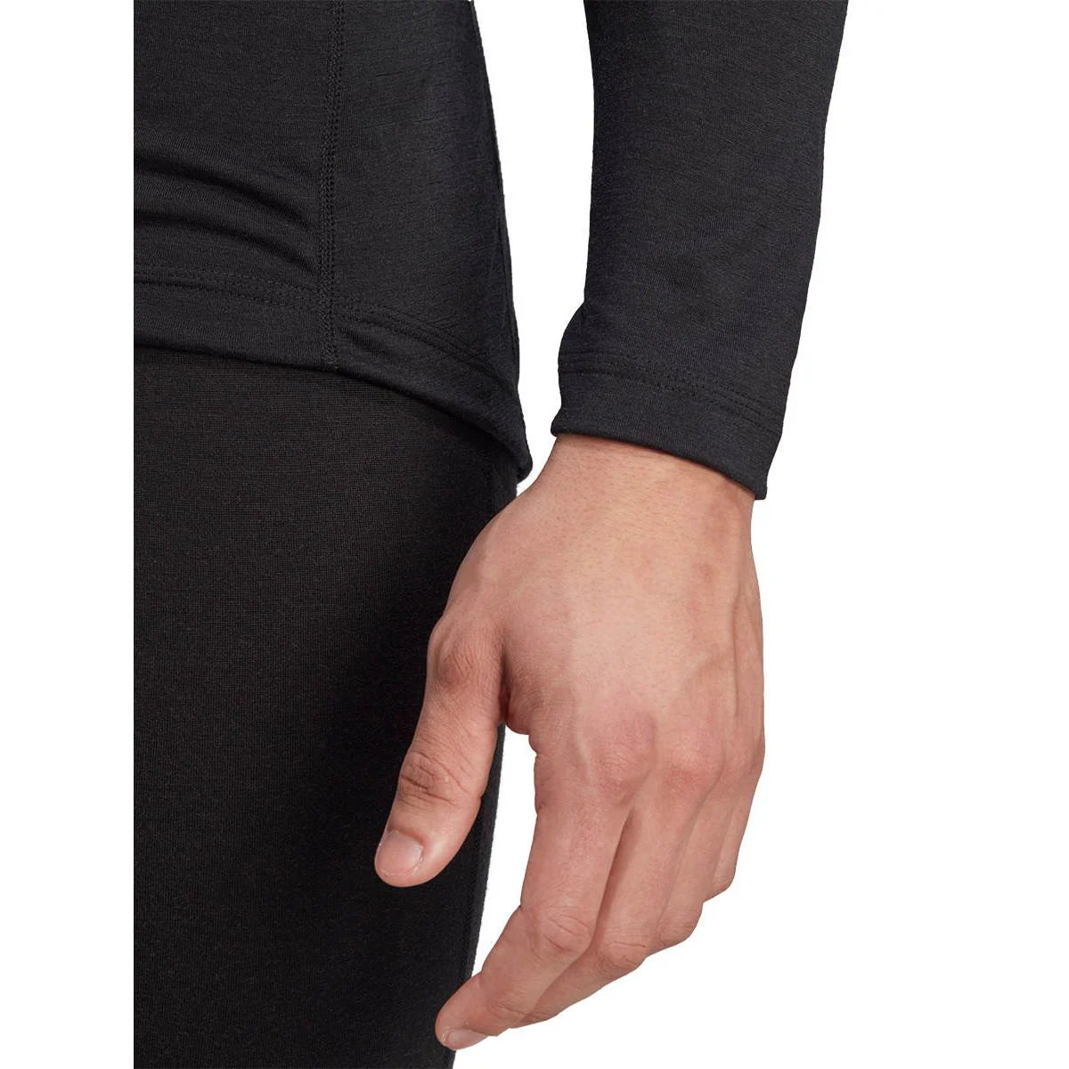 ADIDAS Xperior Merino 150 Long Sleeve Men's Baselayer - Black - L (UK SIZE)