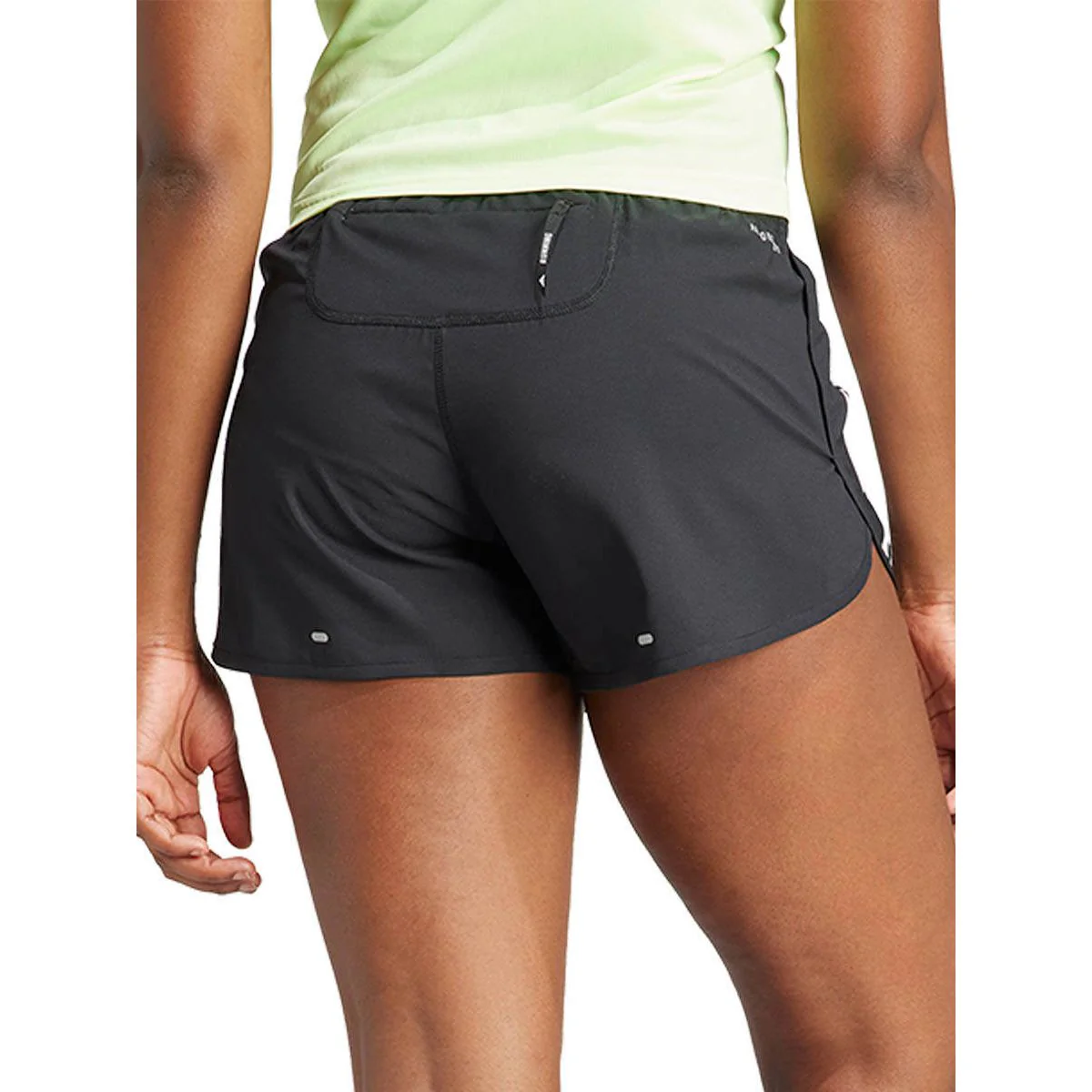 ADIDAS Own The Run 3-Stripes Women's Running Shorts - Black - 2XL (ASIAN SIZE)