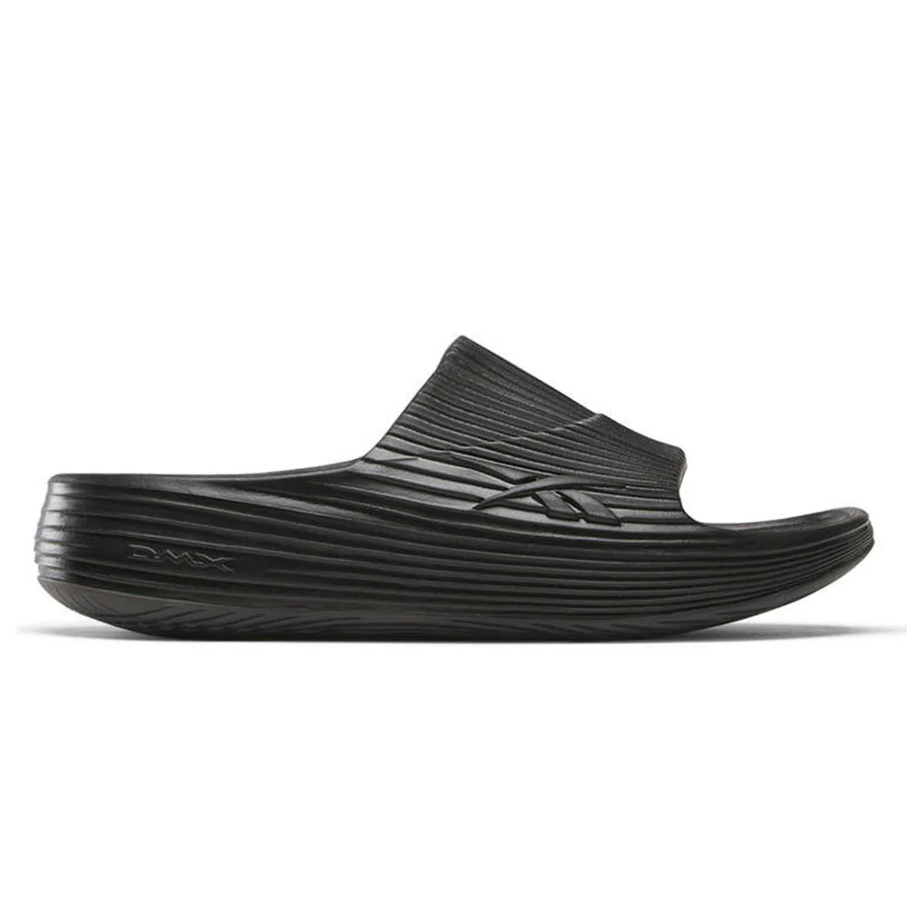 REEBOK DMX Recovery Unisex Sandals - Black - US 10