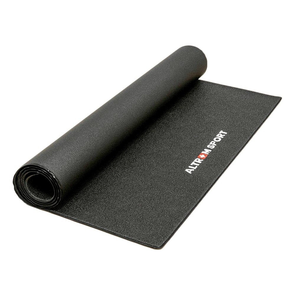 ALTROM SPORT รุ่น Mat-06 แผ่นรองพื้นเครื่องออกกำลังกาย/อเนกประสงค์ PVC MULTIPURPOSE GYM MAT - Black - One Size