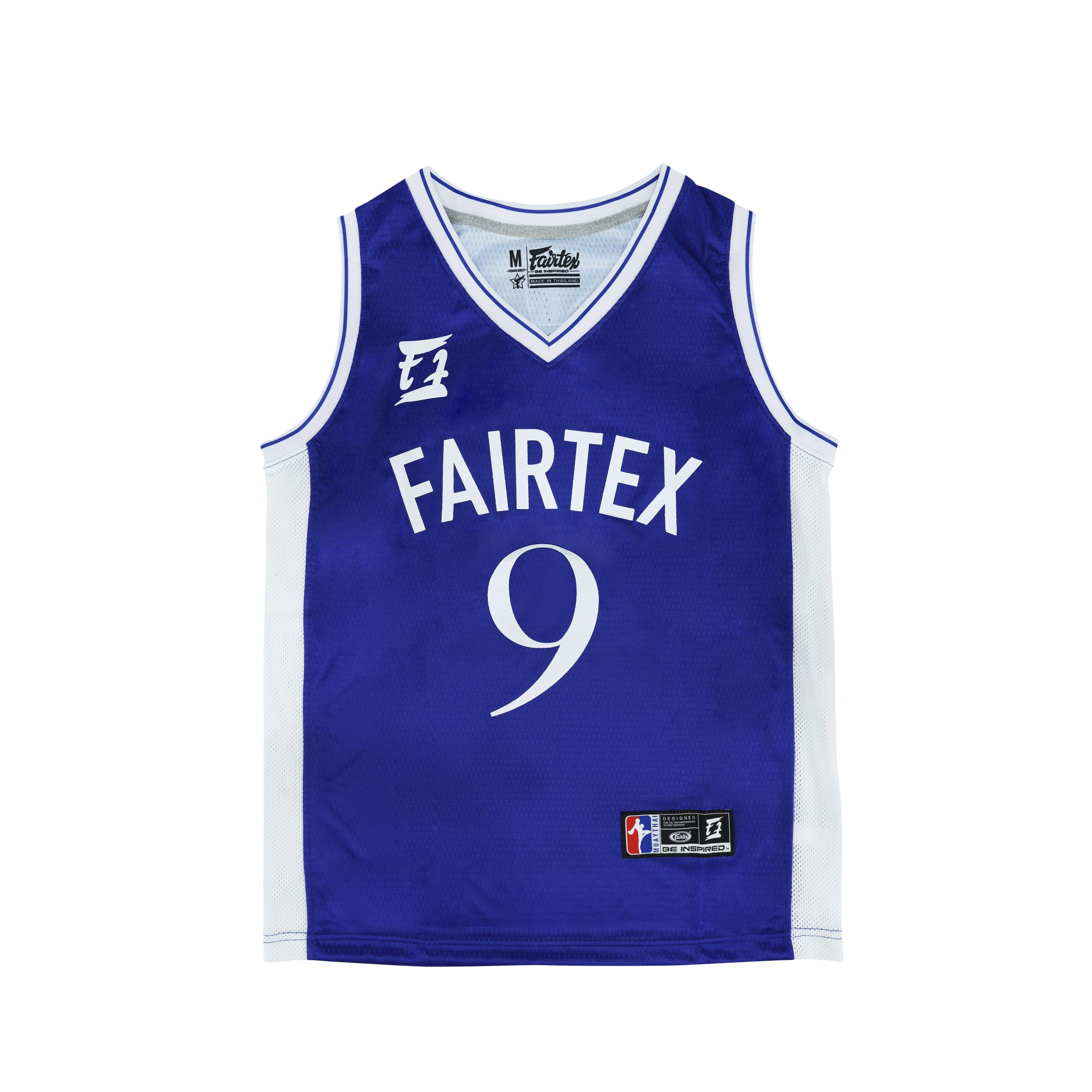 Fairtex Basketball Jersey - JS33 - Blue - Blue - L