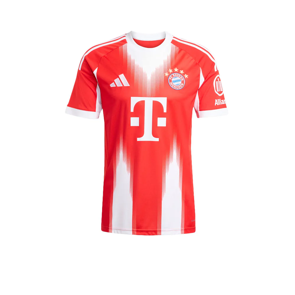 ADIDAS Men's FC Bayern Home 2025/26 Jersey - Red - L (UK SIZE)