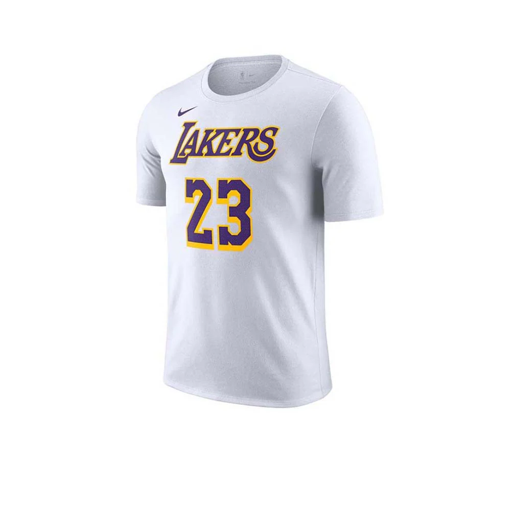 NIKE Los Angeles Lakers Men's Basketball T-Shirt - White - 2XL (US SIZE)