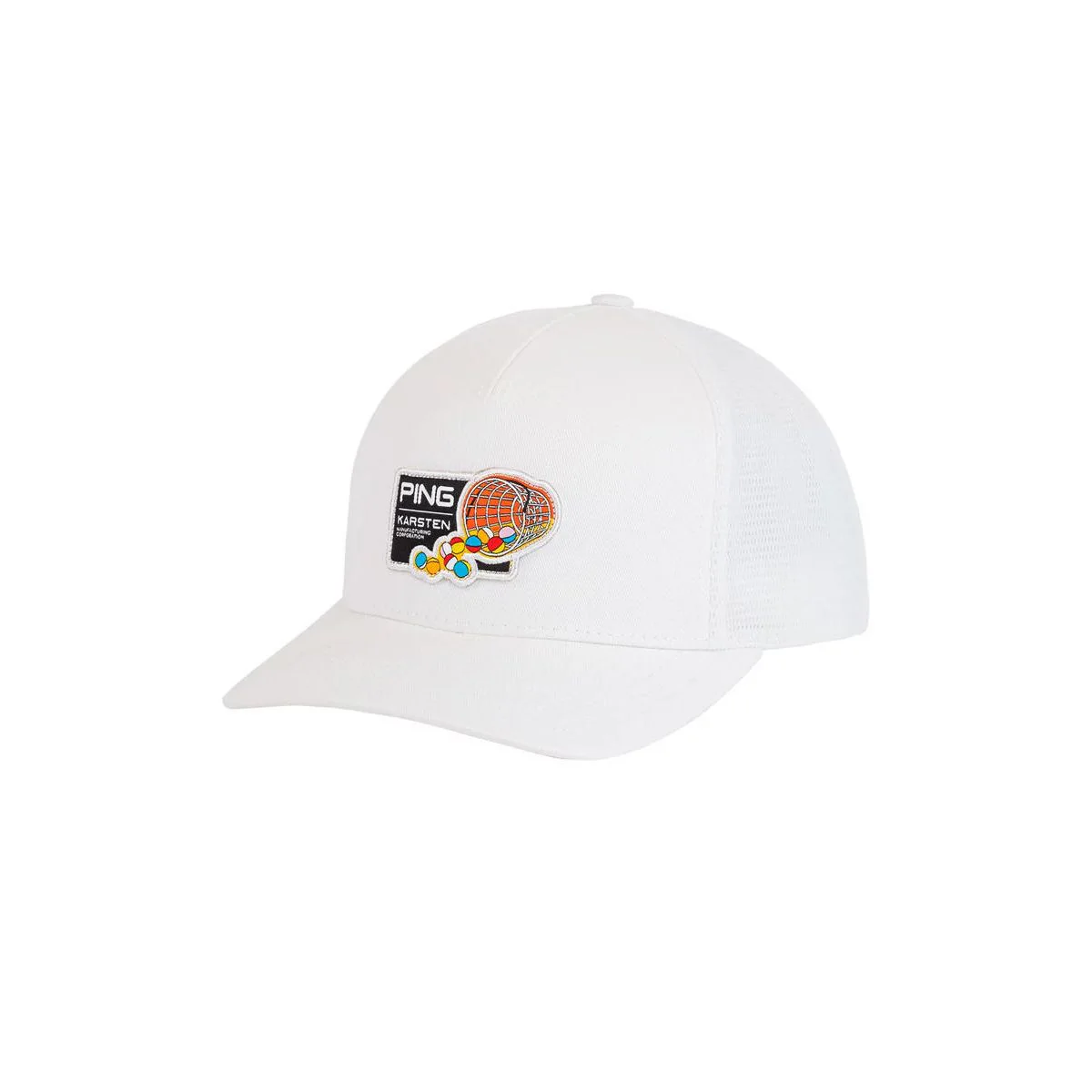 PING Buckets 214 Men's Golf Cap - White - ONE SIZE