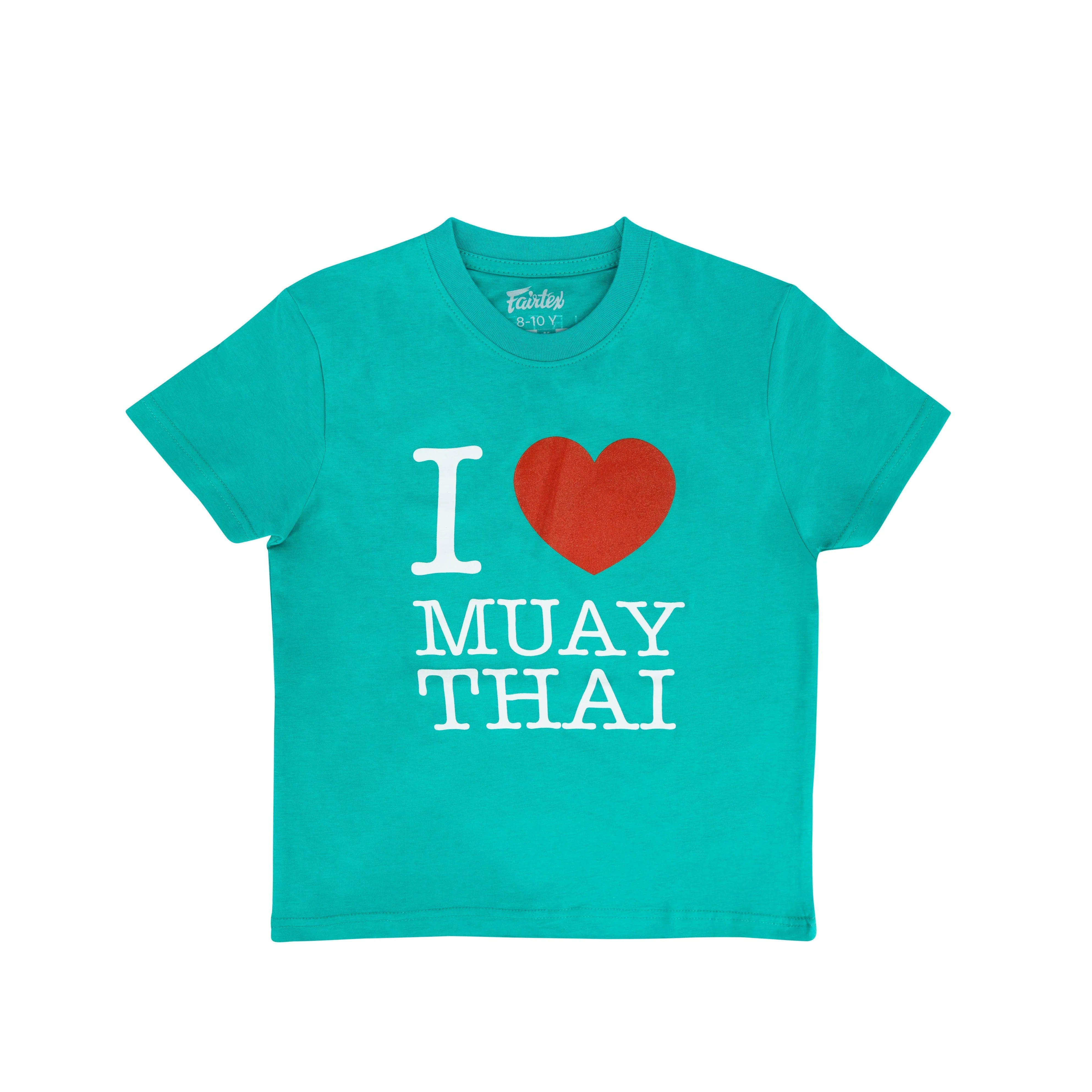 Fairtex Kids T-Shirts - TSTK12 - Light Green - Green - 10-12 yrs