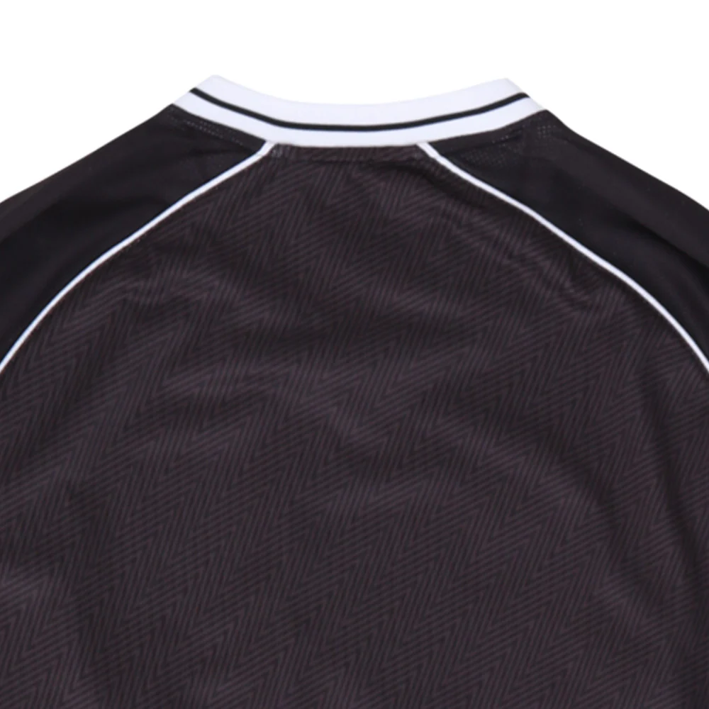 WARRIX New Chapter - Oversized Unisex Football Jersey - Black - L (ASIAN SIZE)