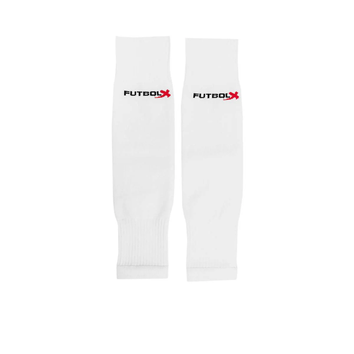 FUTBOLX FBXCSSUBQ410WH Unisex Calf Compression Sleeves - White - ONE SIZE