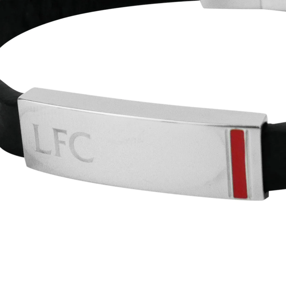 LFC Leather Unisex Bracelet - Black - ONE SIZE