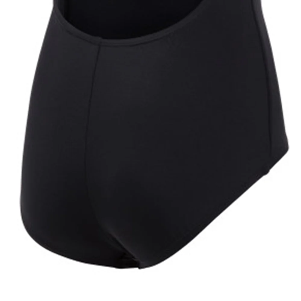 NIKE Essential Racerback One Piece Girls Swimsuit - Black - L (US SIZE)