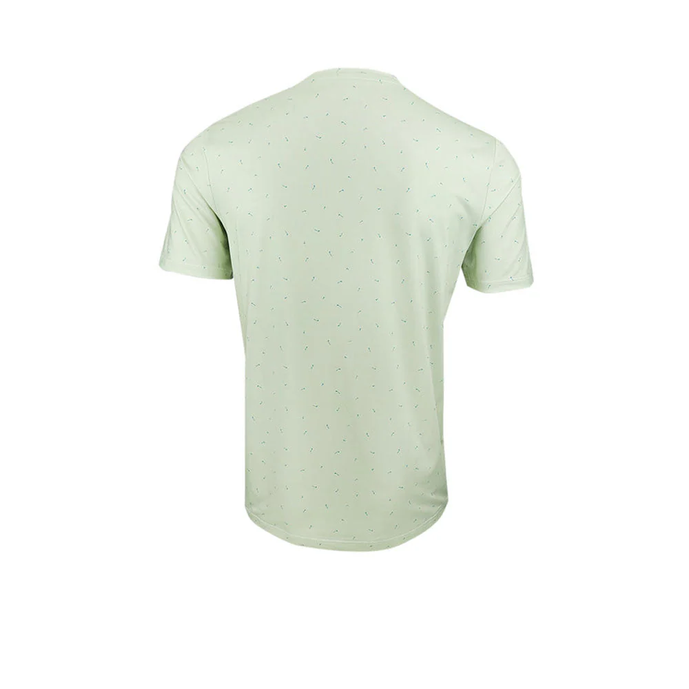 9NINE N24GOTSM11 Men's Golf T-Shirt - Green - 2XL (US SIZE)