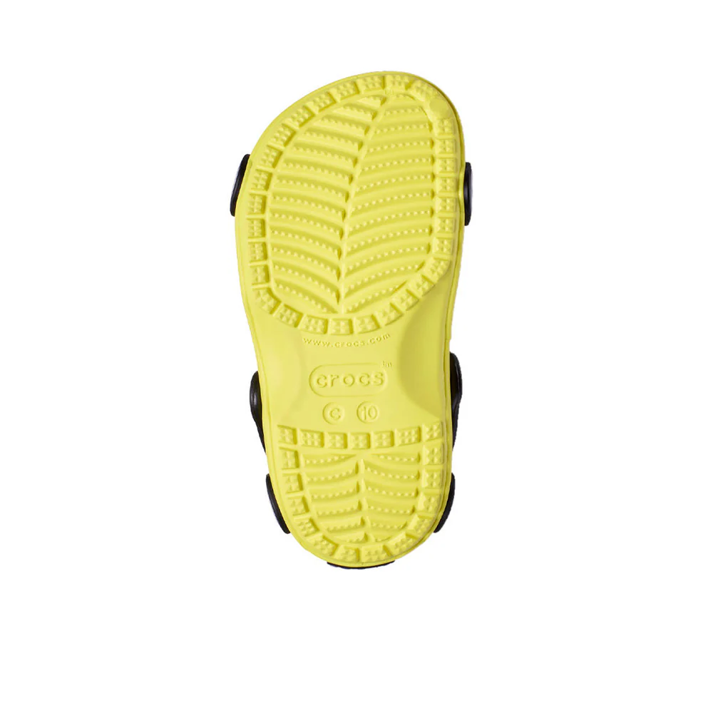 CROCS Classic IAM Race Car Clog Toddler Kids Lifestyle Shoes - Yellow - US C10