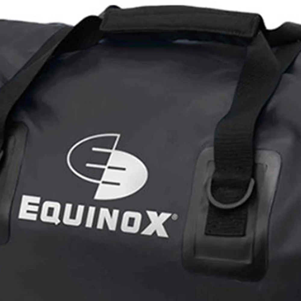 EQUINOX Aqua 40L Unisex Waterproof Bag - Black - ONE SIZE