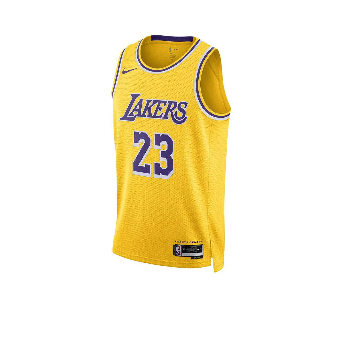 NIKE Los Angeles Lakers Icon Edition 2022/23 Men's Basketball Tank - Yellow - 2XL (US SIZE)
