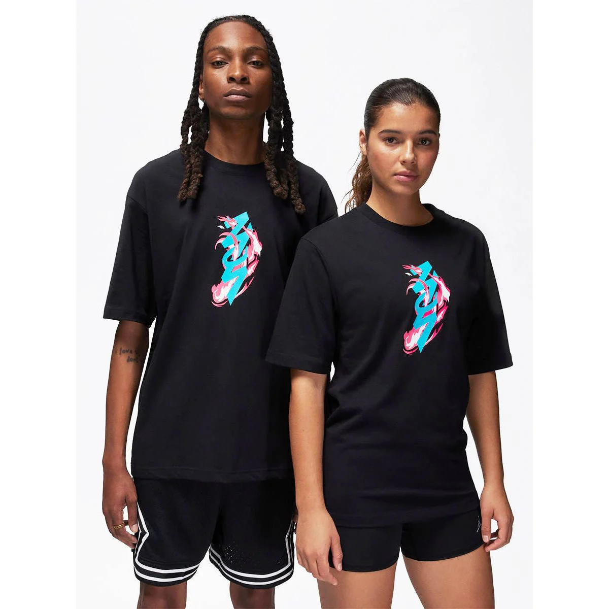 NIKE Zion Men's Basketball T-Shirt - Black - 2XL (US SIZE)