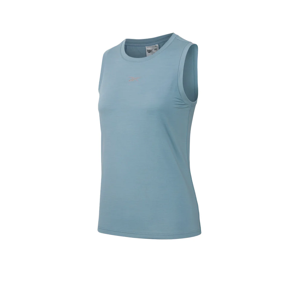 REEBOK Chill Women's Running Tank - Blue - L (US SIZE)