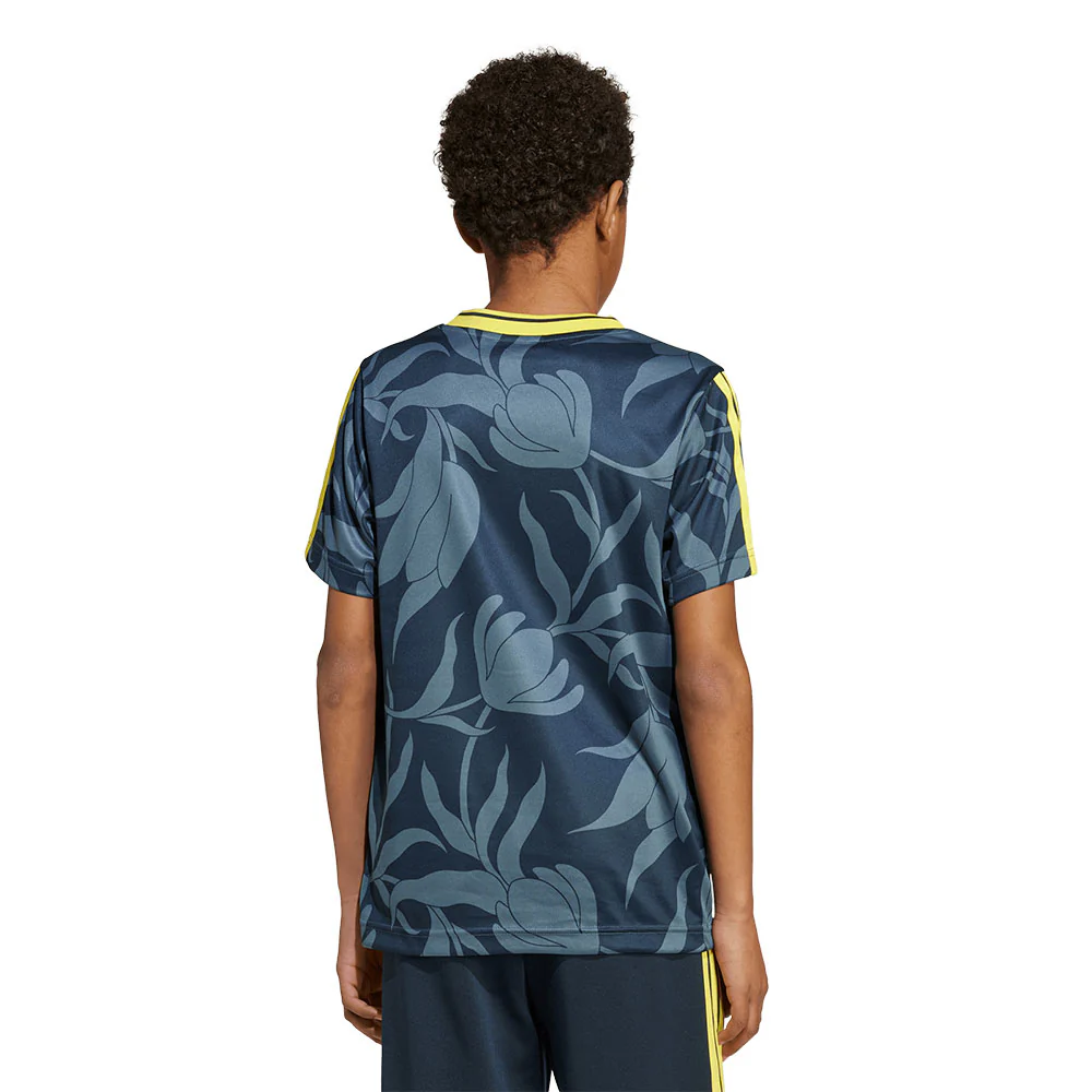 ADIDAS House of Tiro Allover-Print Kids Football Jersey - Blue - 140 CM