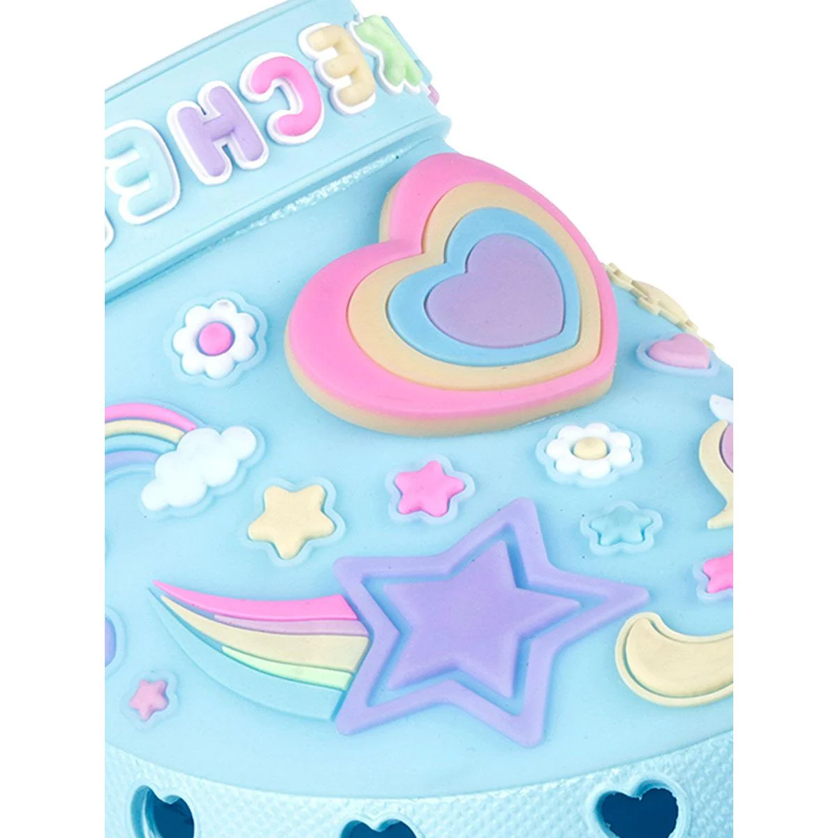 SKECHERS Foamies®: Heart Charmer - Girly Land Girls Sandals - Blue - US 1