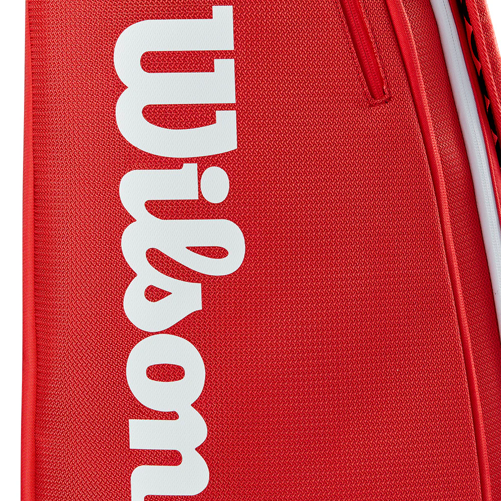 WILSON Super Tour 15 Pack Unisex Tennis Bag - Red - ONE SIZE