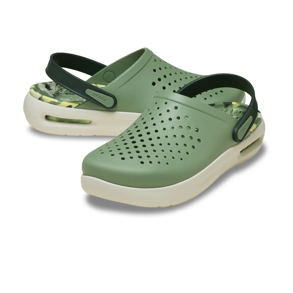 CROCS InMotion Marbled Clog Unisex Shoes - Green - M10/W12
