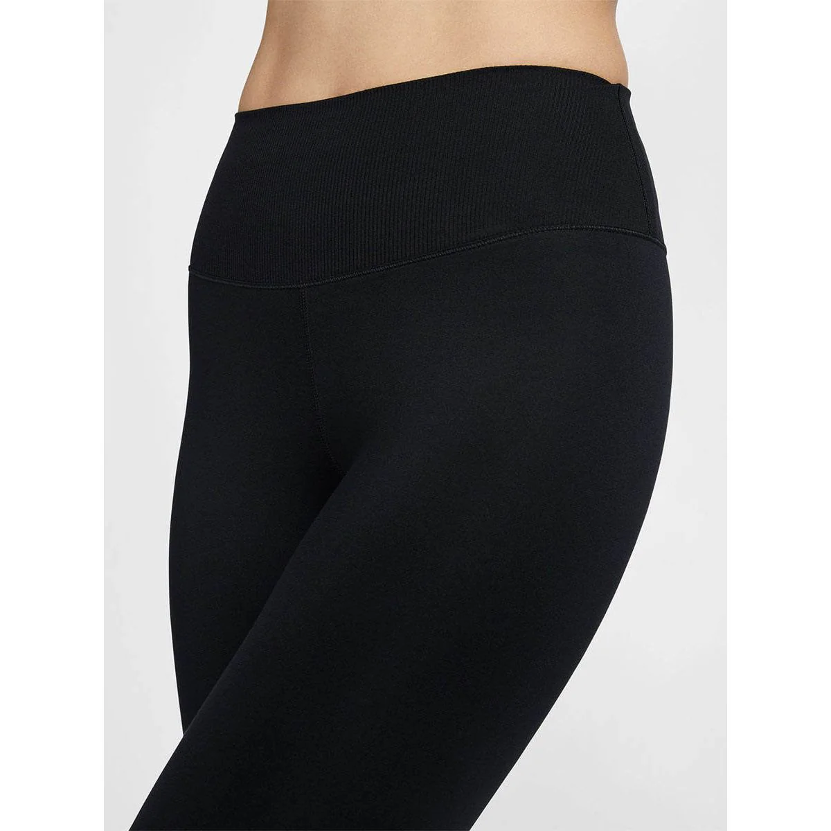 NIKE One Rib Women's Training Pants - Black - L (ASIAN SIZE)