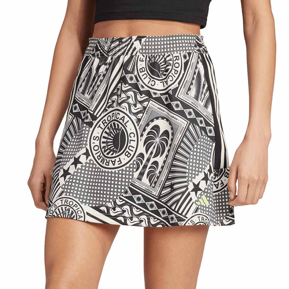 ADIDAS X FARM Women's Skirt - Multi Color - L (ASIAN SIZE)