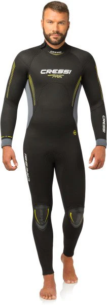 CRESSI Fast Man Monopiece Wetsuit 5mm - Black - L