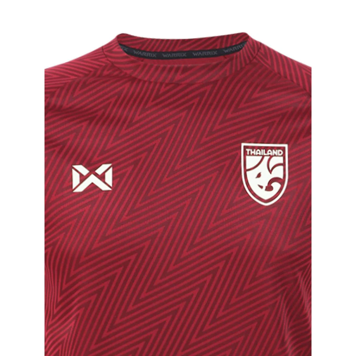 WARRIX Unisex Thailand National Team Cheer Away 2024/25 Jersey - Red - 2L (US SIZE)