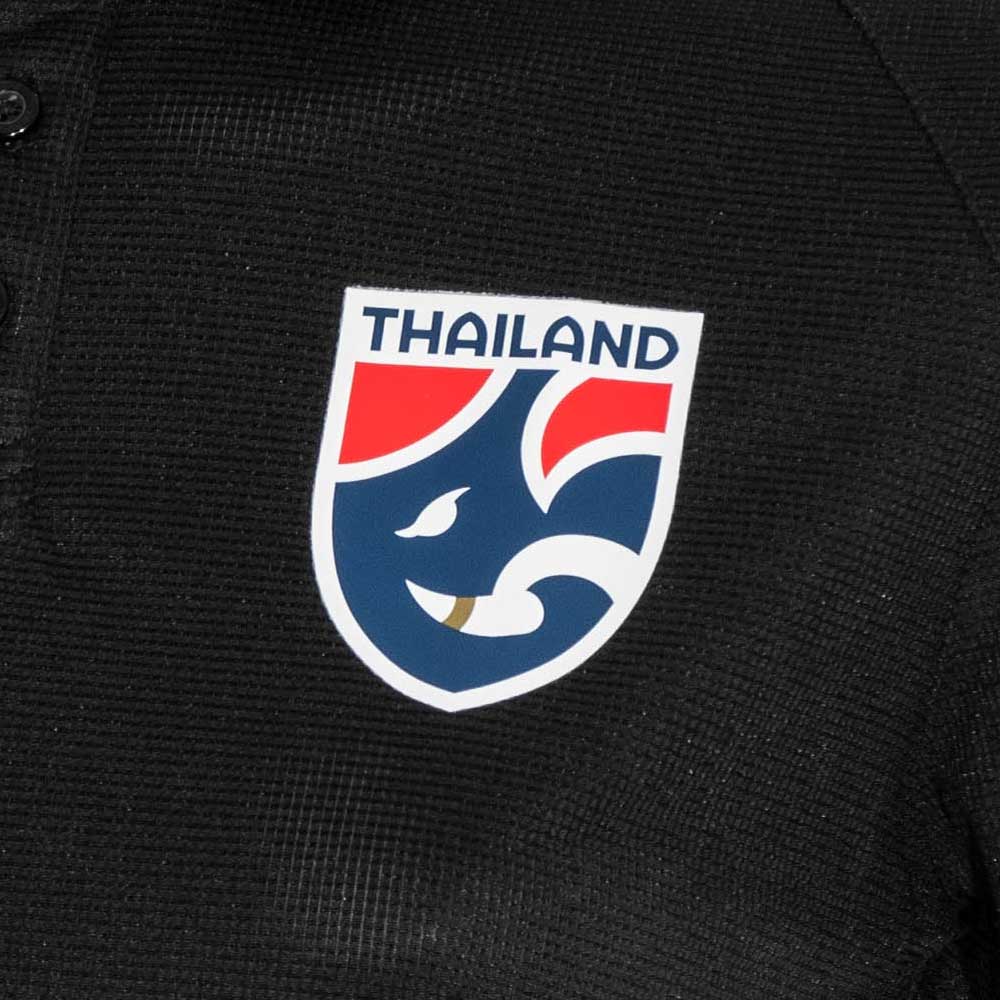 WARRIX Vaffle Unisex Polo Shirt - Black - 2L (US SIZE)