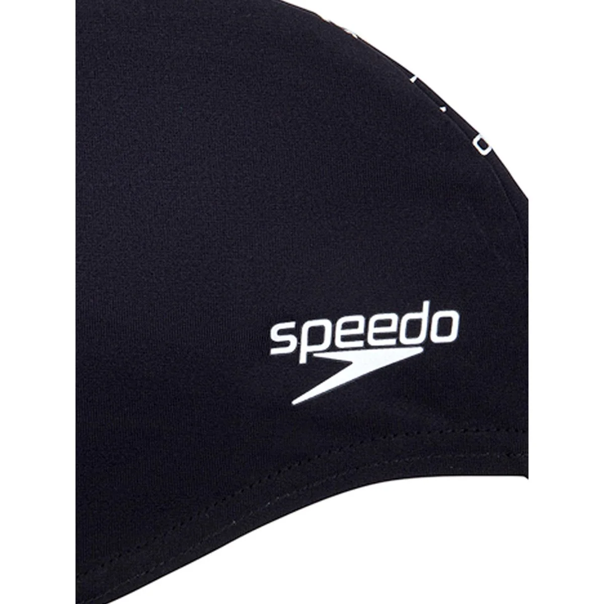 SPEEDO Monogram Endurance+ Unisex Swimming Cap - Black - ONE SIZE