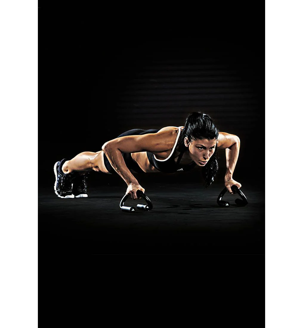ADIDAS ADAC-12231 Push Up Bars - Black - ONE SIZE
