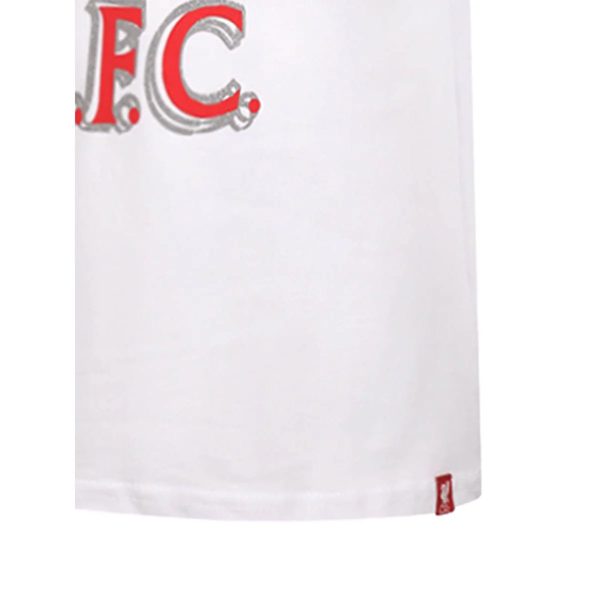 LFC Heart Liverpool Kids Football T-Shirt - White - 11-12 YEARS