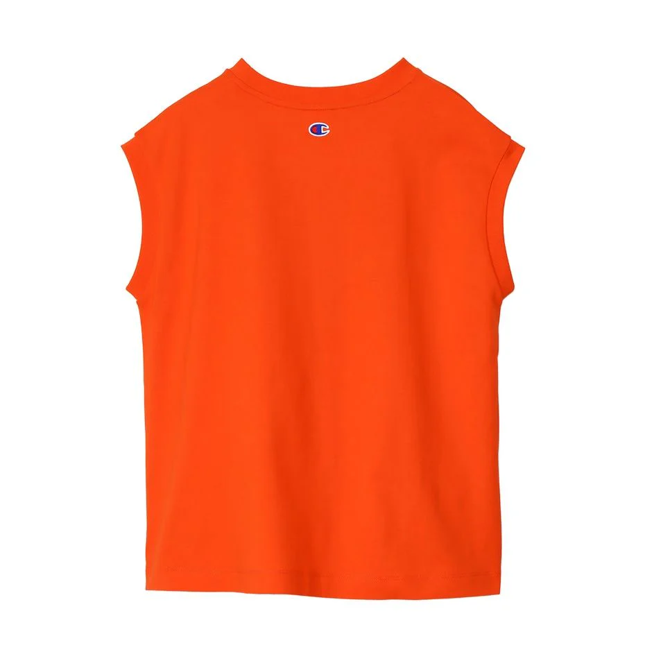 CHAMPION SLEEVELESS SHIRT เสื้อกล้าม ผู้หญิง CW-Z321-840 Orange - Orange - L