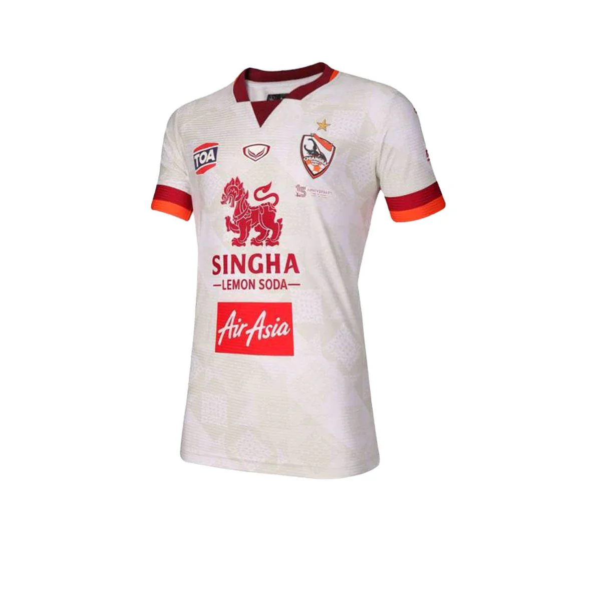 CHIANGRAI UNITED Men's Chiangrai United Away 2024/25 Jersey - Cream - 2XL