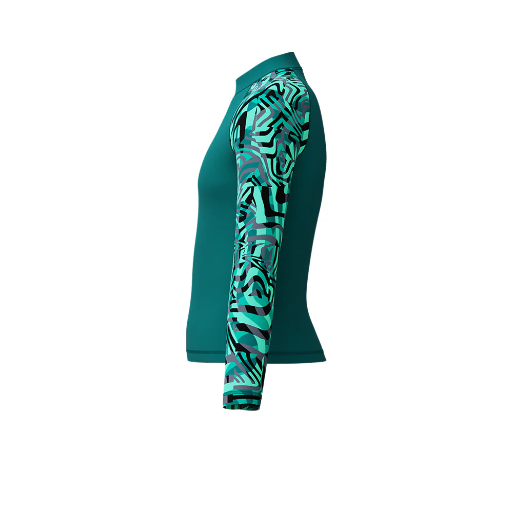 SPEEDO Printed Long Sleeve Boys Rashguard