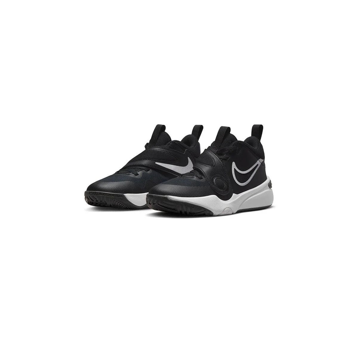 NIKE Team Hustle D 11 Kids Basketball Shoes - Black - US 3.5 Y