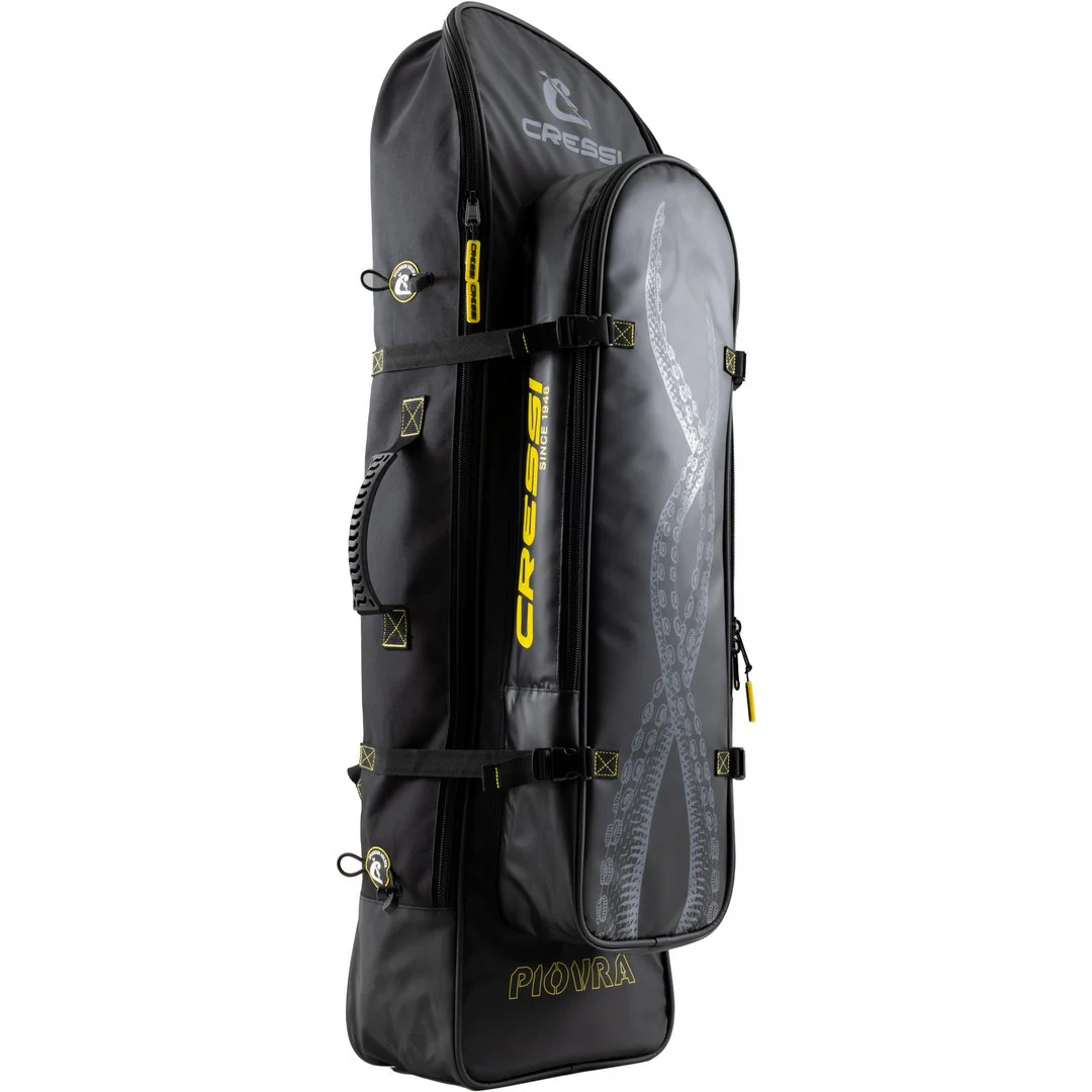 CRESSI Piovra Dry Fins Backpack - Black - One Size - Black