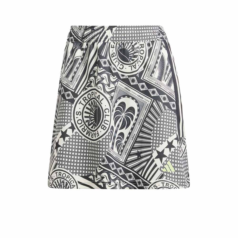 ADIDAS X FARM Women's Skirt - Multi Color - L (ASIAN SIZE)