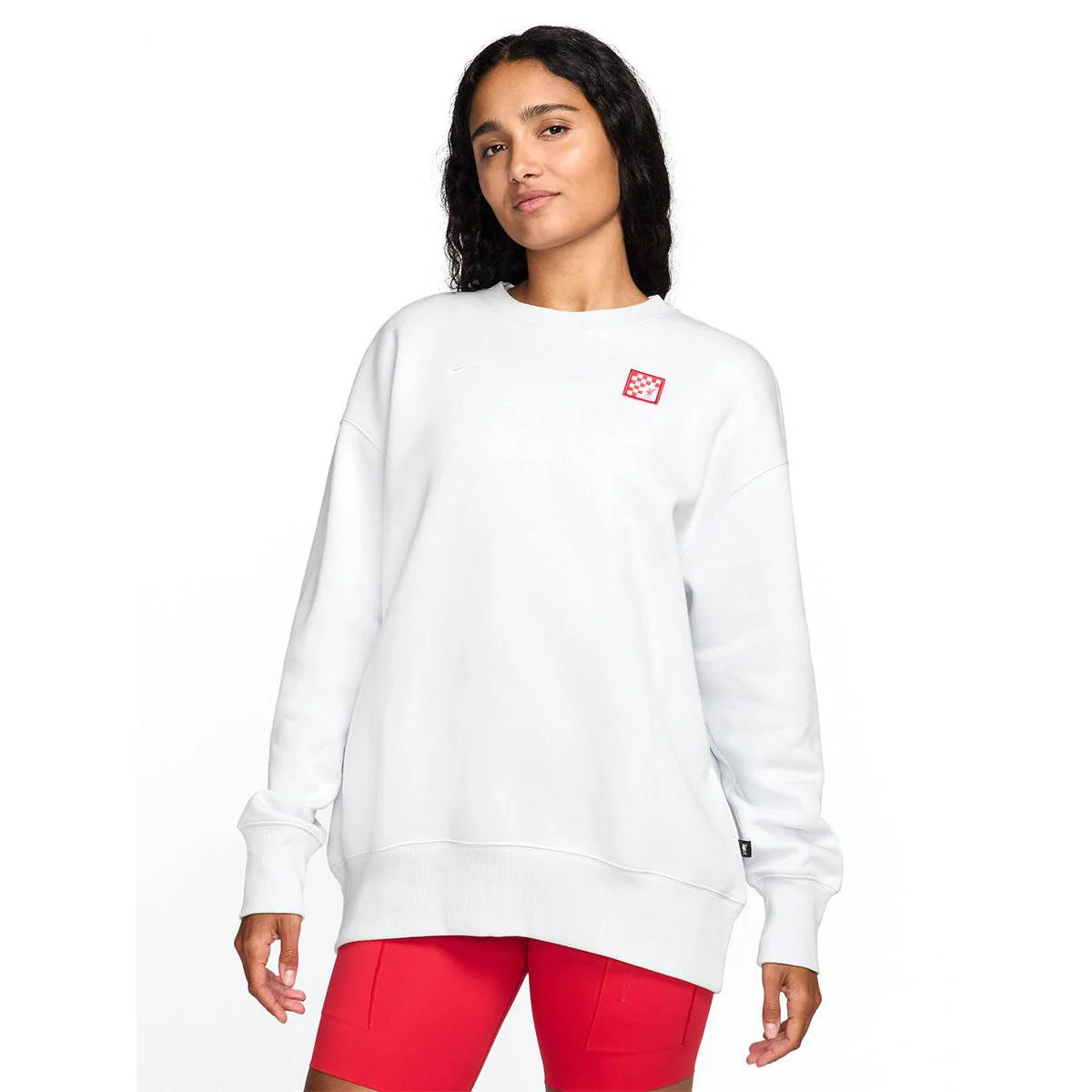 NIKE Liverpool FC Phoenix Fleece Third Women's Sweatshirt - Black - L (US SIZE)