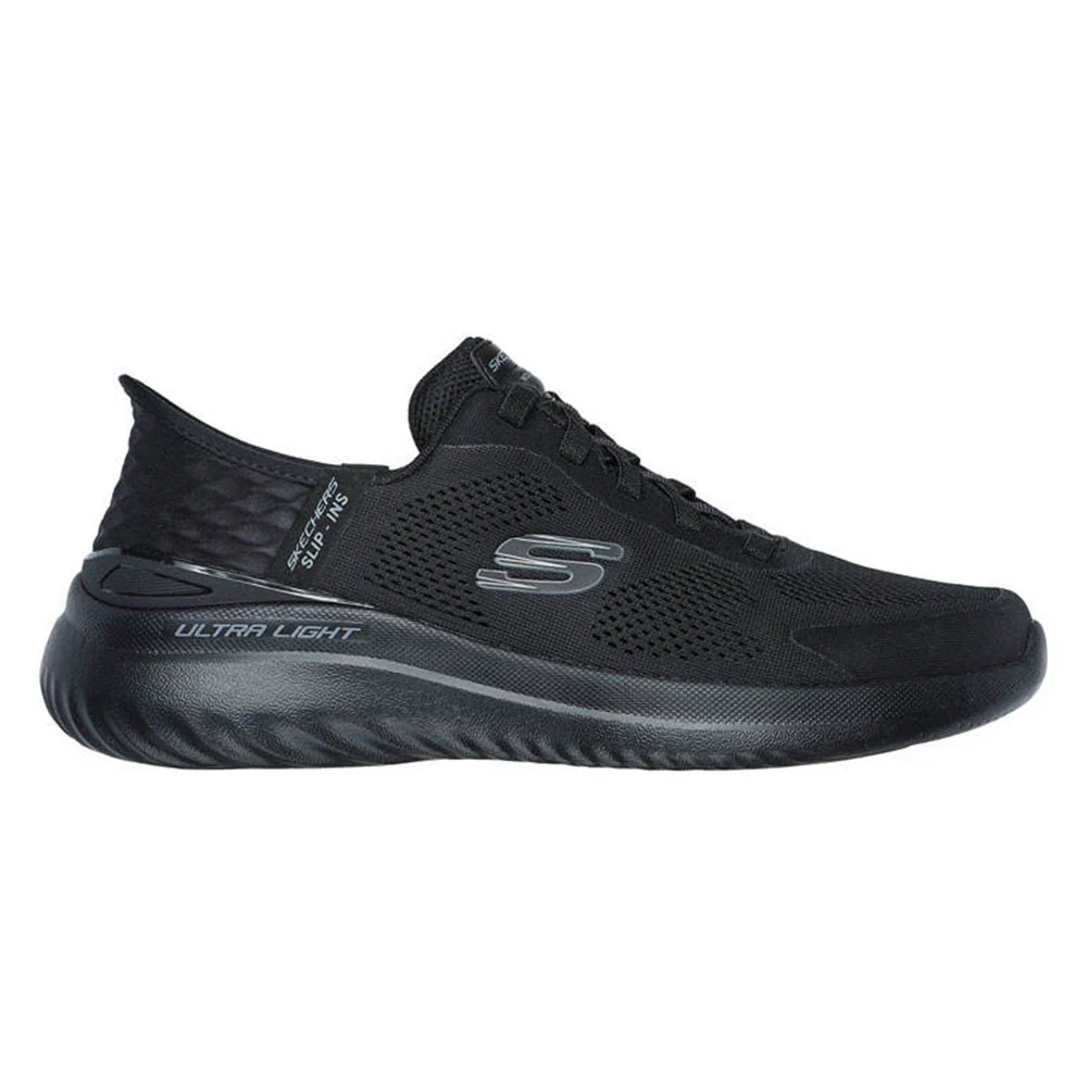 SKECHERS Slip-ins®: Bounder 2.0 - Emerged Men's Lifestyle Shoes - Black - US 10