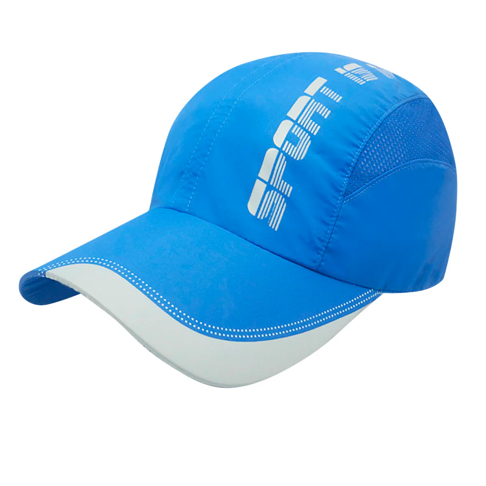 SPIKE Blue Unisex Running Cap - Blue - ONE SIZE