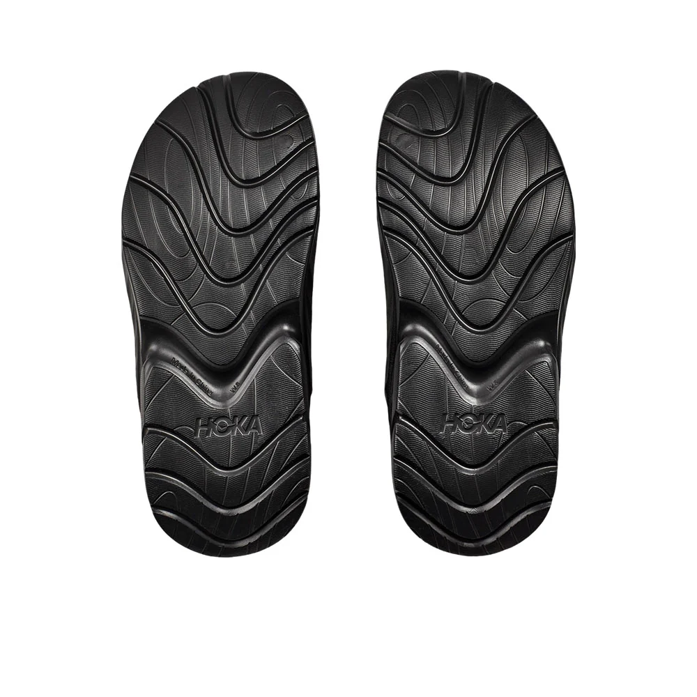 HOKA Ora Recovery Mule Unisex Sandals - Black - M10/W12