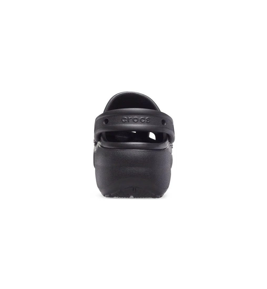 CROCS Classic Platform Clog Women's Lifestyle Shoes - Black - US W10