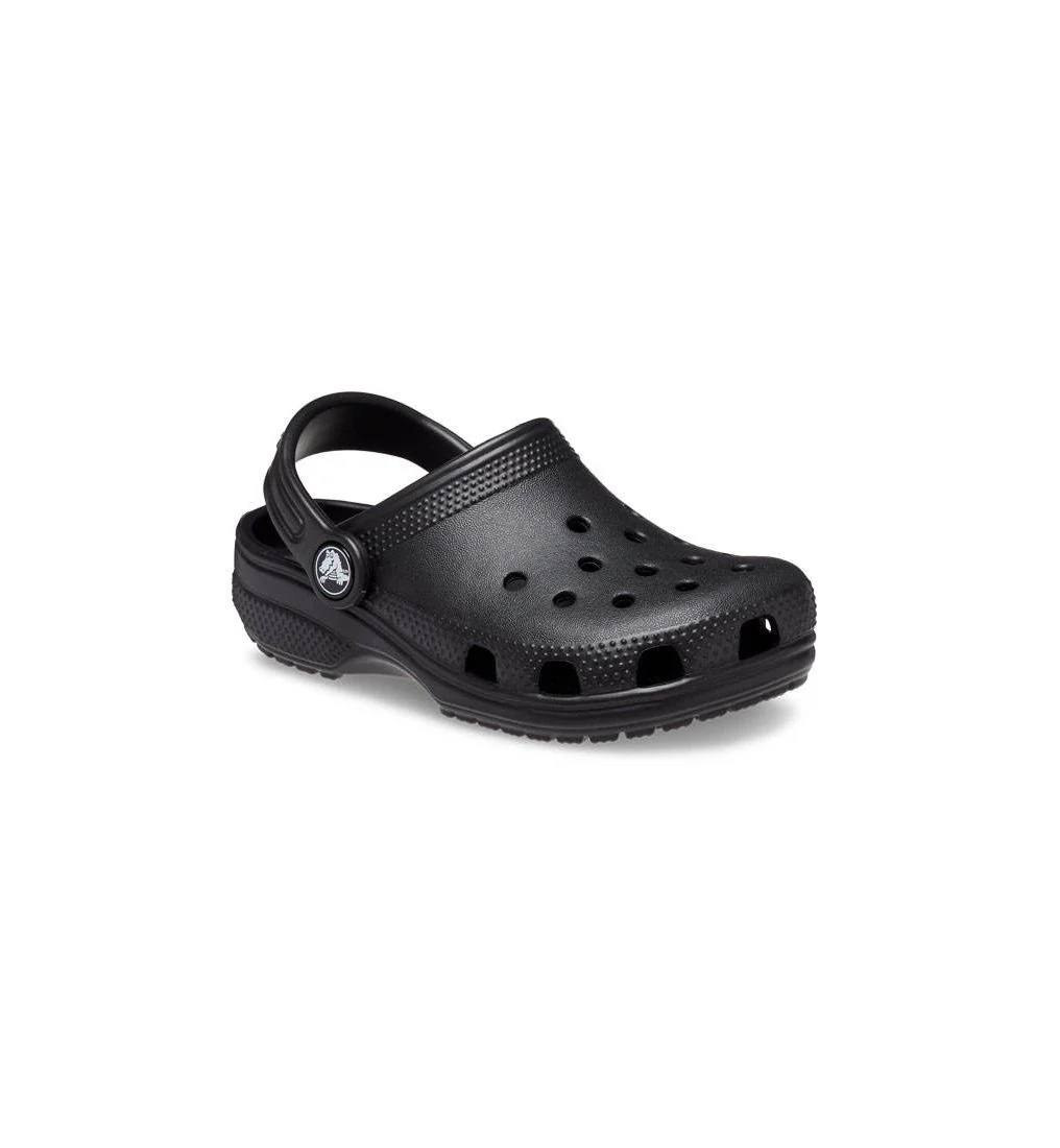 CROCS Classic Clog Kids Lifestyle Shoes - Black - US C10